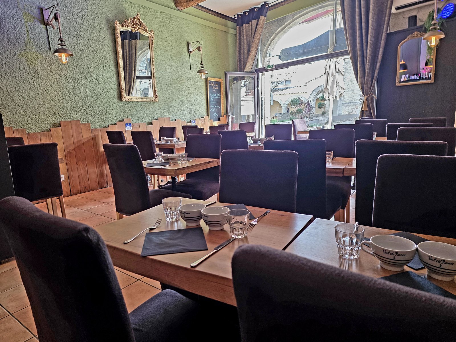 Intérieur du restaurant